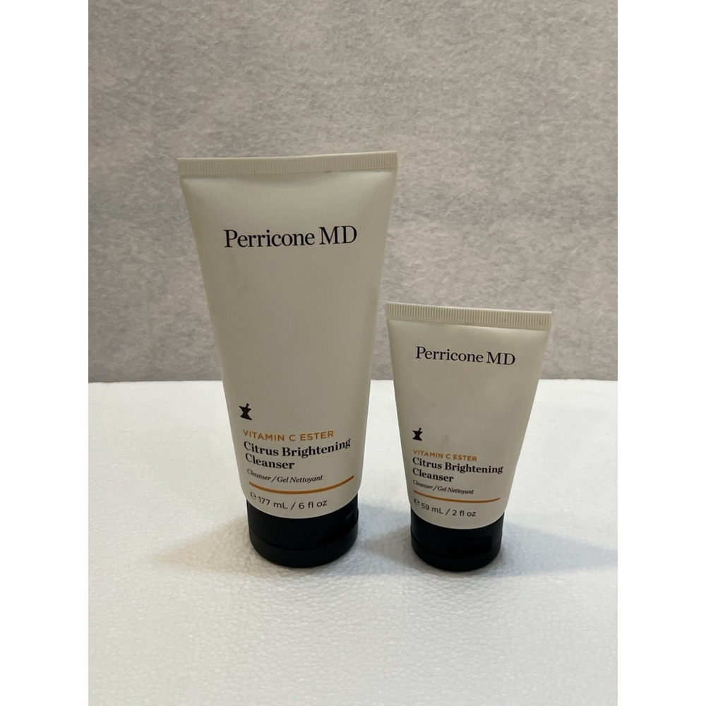 New Perricone MD Vitamin C Ester Citrus‎ Brightening Cleanser (6 oz+2 oz)